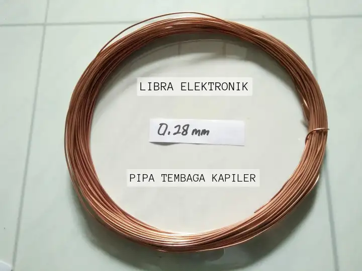 Pipa Tembaga Kapiler Ukuran 0 28mm Lazada Indonesia