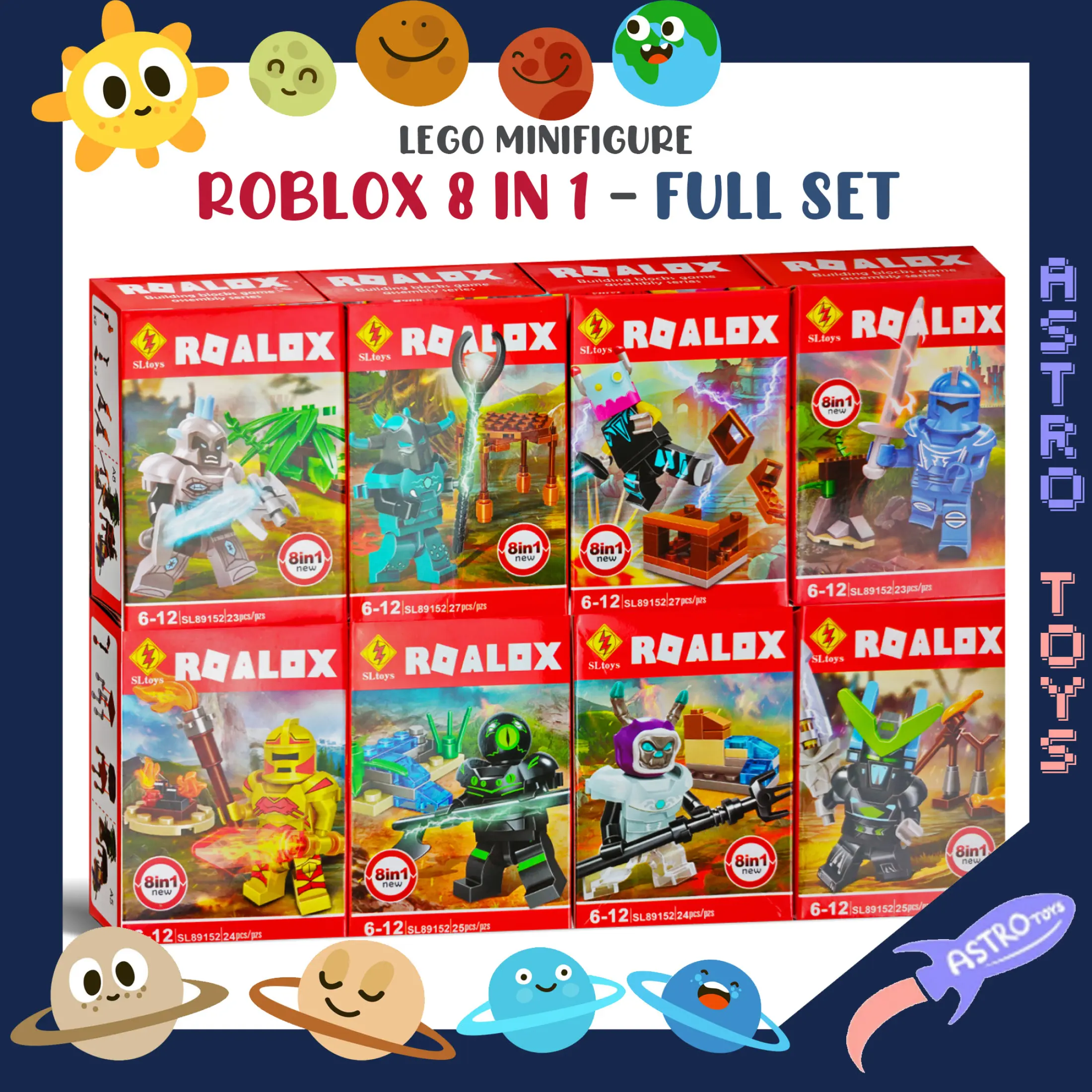 Lego Roblox Minifigure 8 In 1 - Mainan Edukasi Anak | Lazada Indonesia Lego Roblox Minifigure 8 In 1 - Mainan Edukasi Anak | Lazada Indonesia