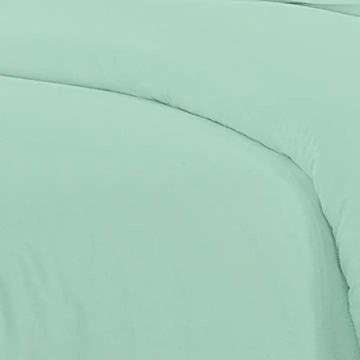 Natural Comfort Bedding Collection, Teal Linen Duvet Cover King