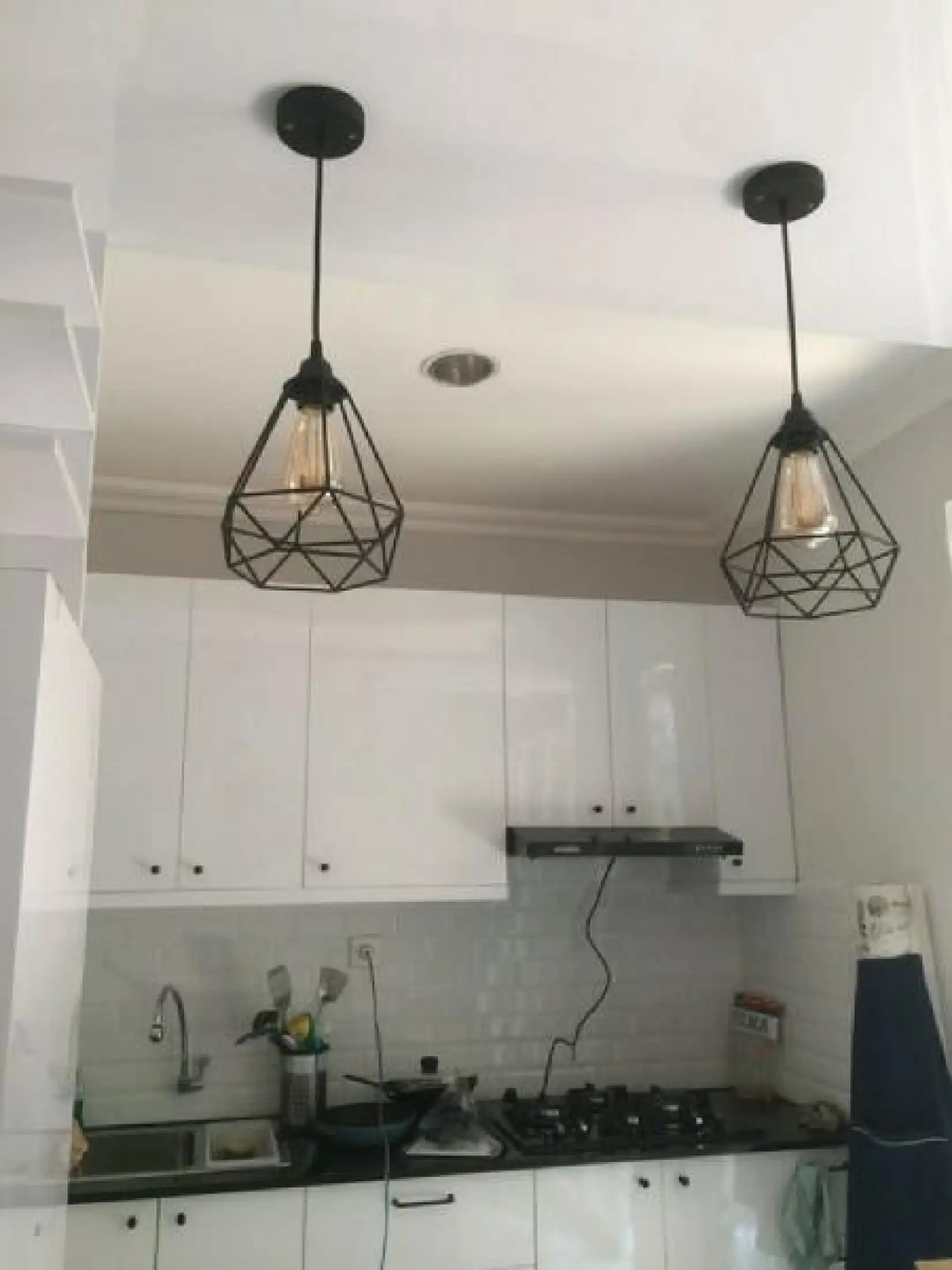 Kap Lampu Gantung Diamond Industrial Design Lazada Indonesia