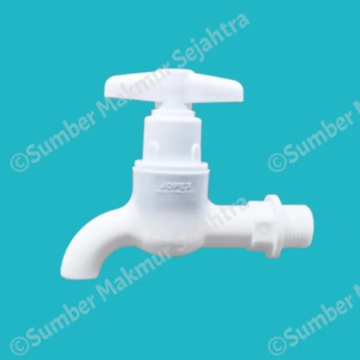 Promo Murah Jopex Kran Air Kran Tembok Plastik 1 2 Inch Bc 01w Sedia Juga