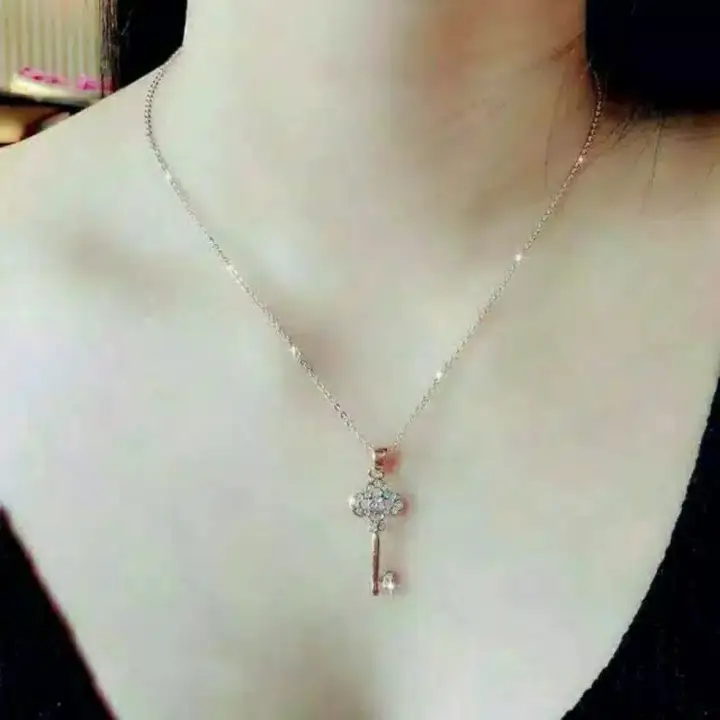 Kalung Titanium Lapis Emas 18k Liontin Kunci Lazada Indonesia Kalung Titanium Lapis Emas 18k Liontin Kunci Lazada Indonesia