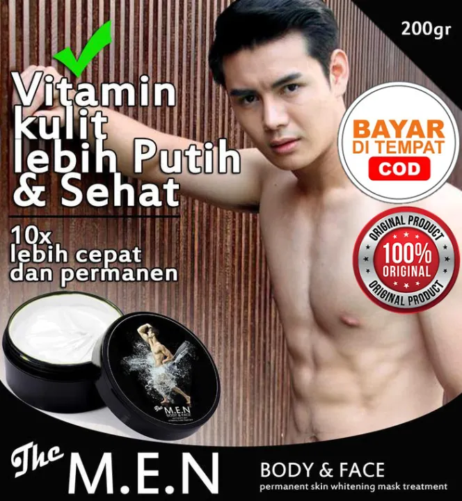 Cream Pemutih Kulit Badan Dan Wajah Cream The Men Cream Pemutih Kulit Wajah Pria Terbaik Cream