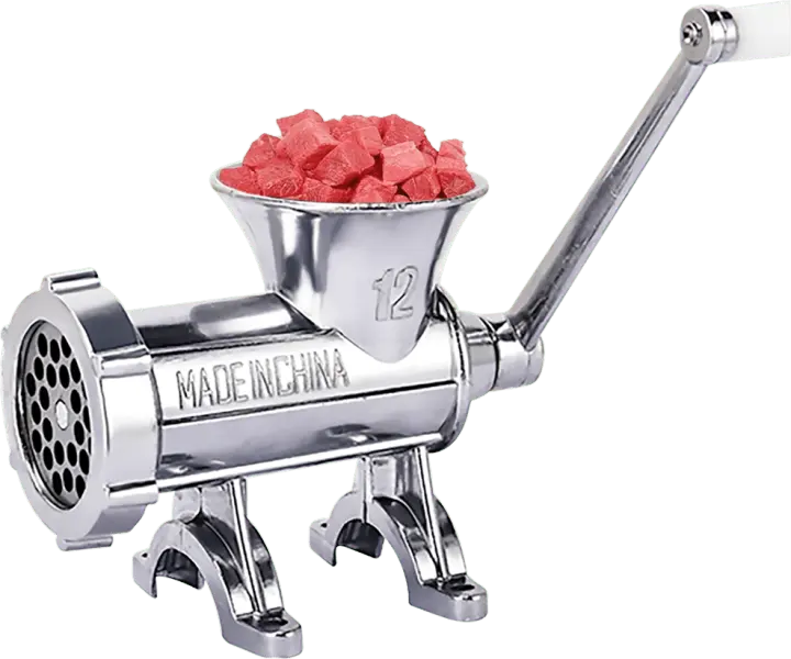 Q2 8712 Alat Penggiling Gilingan Daging Q2 8712 Meat Mincer Manual Besi No 12 Lazada Indonesia