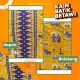Kain Batik Betawi / Batik Betawi / Sarung Batik Betawi. 