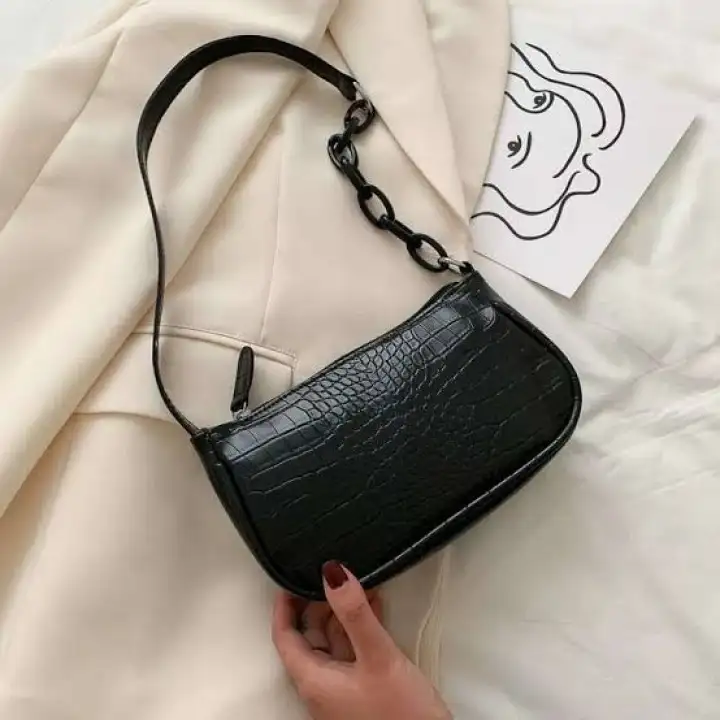 Bayar Di Tempat Aleta Tas Croco Shoulder Bag Tas Bahu Korea Wanita Tas Bandung Lazada Indonesia