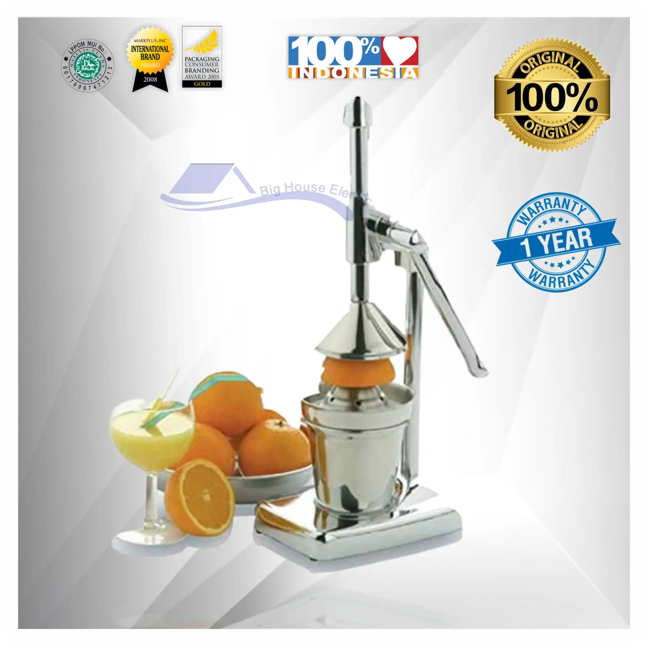 Alat Pemeras Jeruk Nipis Jeruk Lemon Perasan Jeruk Lemon Pemeras Lemon Bahan Stainless Steel Orange Squeezer Hand Juicer Lazada Indonesia