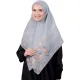 Elzatta Hijab Kerudung Jilbab Segiempat Segi empat Scarf Motif Premium Obelia Series. 