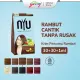 NYU Creme Hair Color Natural Brown 60ml - NYU Pewarna Rambut. 