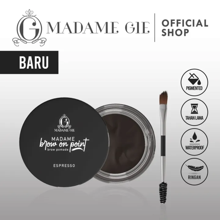 Madame Gie Madame Brow On Point Eyebrow Cream Madame Gie Lazada Indonesia