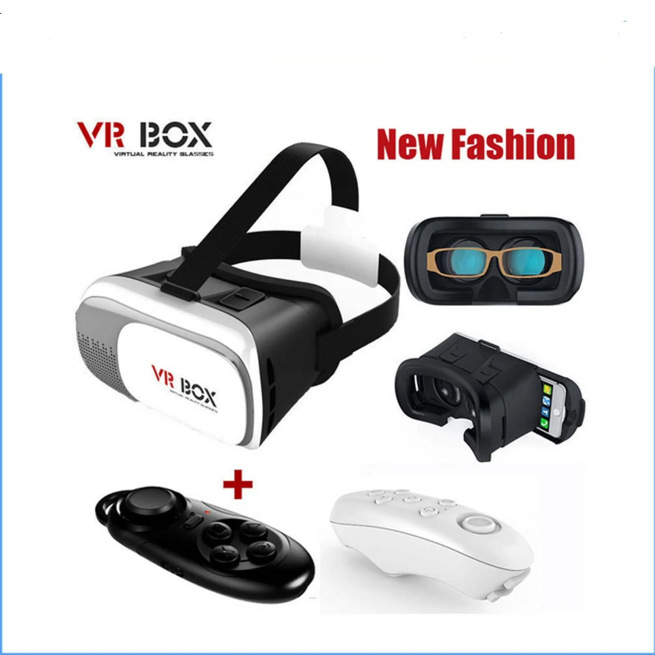 Pm Vr Box Virtual Reality Glasses Kacamata 3d For Smartphones Lazada Indonesia