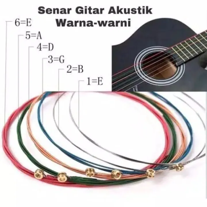 senar gitar akustik elektrik