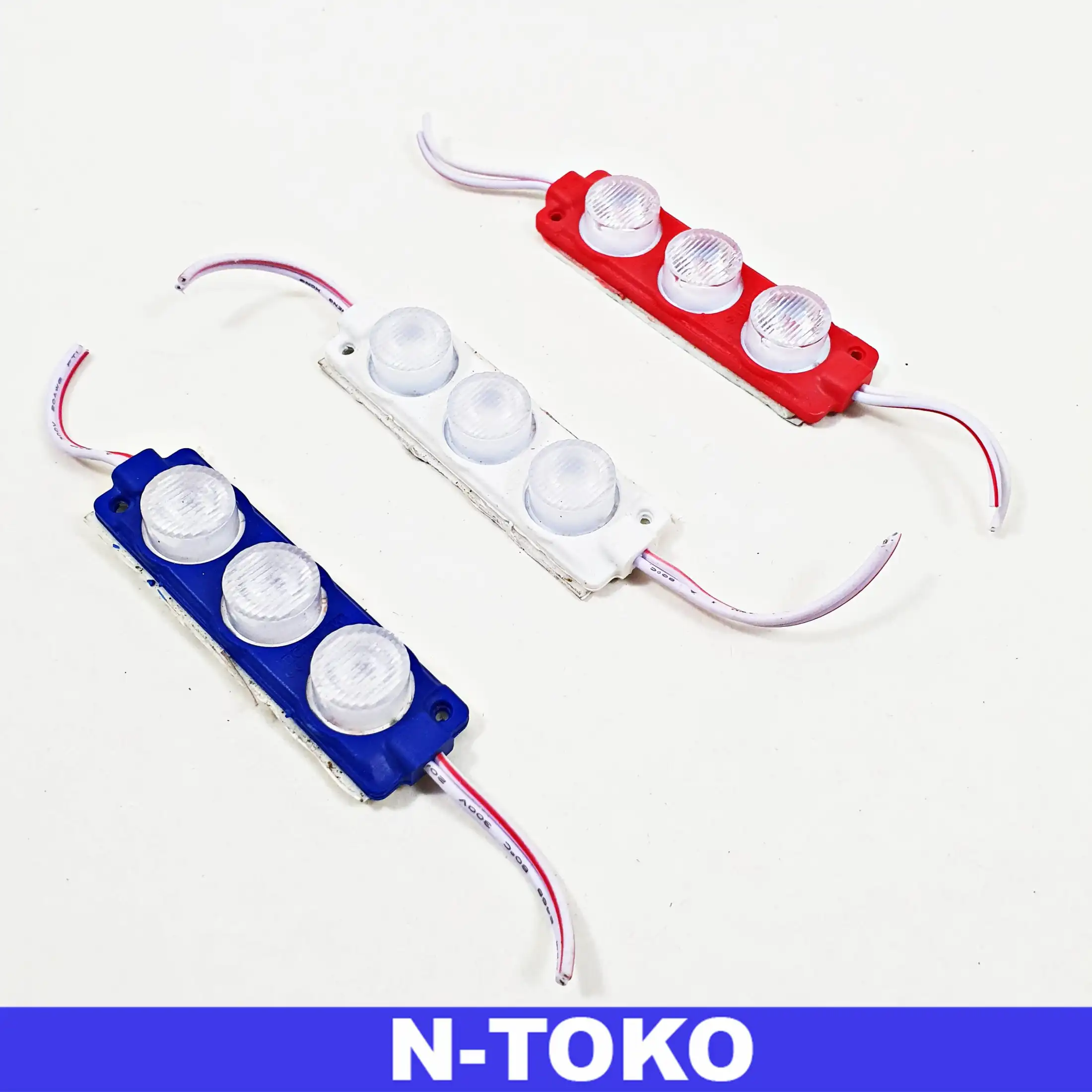 Lampu Kolong Motor Led 3 Mata Macam Warna Universal Lazada Indonesia