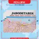PETA LIPAT : JABODETABEK ( JAKARTA - BOGOR - DEPOK - TANGERANG - BEKASI ). 