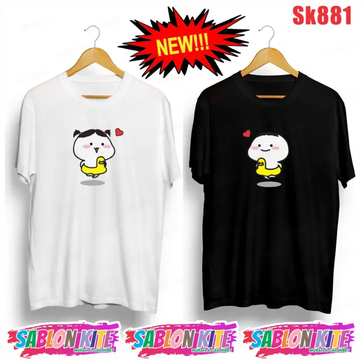 Murah Kaos Pentol Bebek Cewe Cowo Bisa Couple Unisex Sk1 Lazada Indonesia Murah Kaos Pentol Bebek Cewe Cowo Bisa Couple Unisex Sk1 Lazada Indonesia