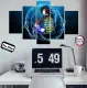 POSTER ANIME DEMON SLAYER / HIASAN DINDING TREND ANIME AESTHETIC / + FREE STICKER / FREE CUSTOM / KUALITAS REAL PICT. 