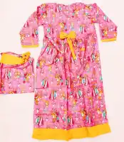 Setelan Baju Muslim Anak Perempuan Bts Babyteri Usia 8 9 10 Tahun Shopee Indonesia