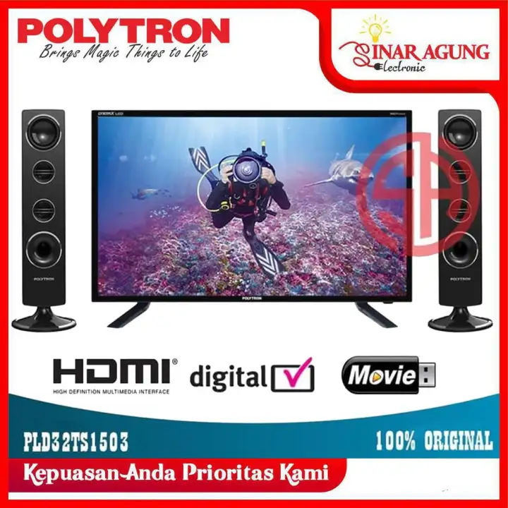 Promo Tv Led Polytron 32ts1503 Satelite Tv Digital Khusus Gosend Lazada Indonesia