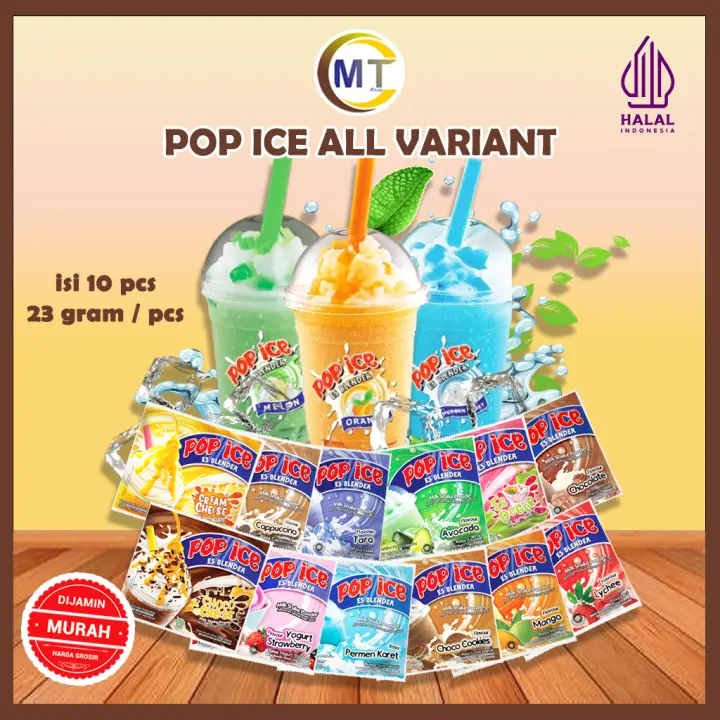[GROSIR] Pop Ice Semua Rasa 1 Renceng 10 sachet All Variant Pop Ice ...