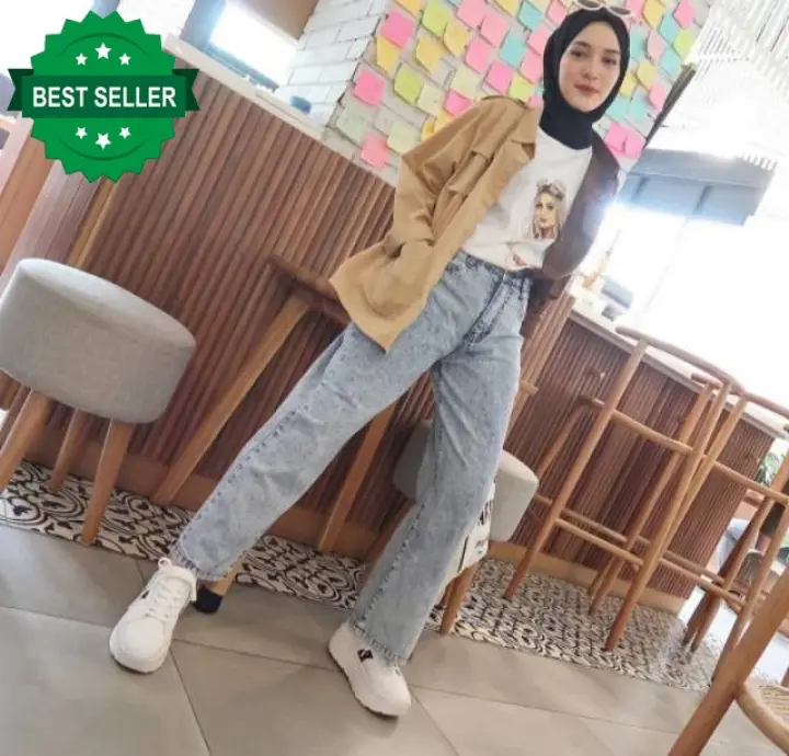 Celana Kulot Wanita Jaman Sekarang Tiktok Viral Korean Style Terbaru 2021 Remaja Cewek 2020 Panjang Pendek Clana Import Murah Meriah Cewe Korea Kekinian Fwr Kulot Jeans Snow Syakira Ic277 Lazada Indonesia