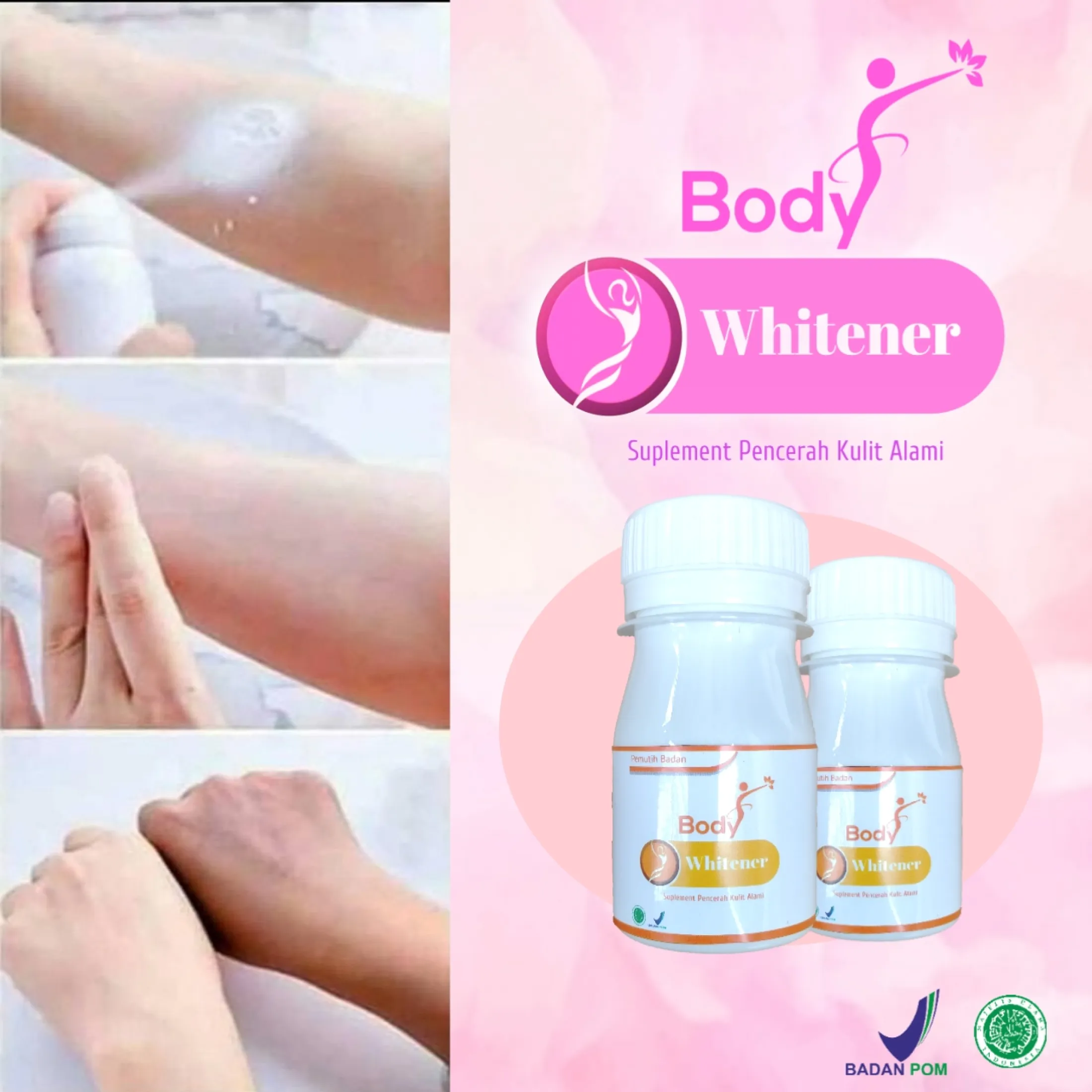 Obat Pemutih Badan Permanen Obat Pemutih Badan Terpercaya Bpom Pemutih Badan Original Dan Cepat Pemurih Badan Viral Cepat Dan Ampuh Pemutih Badan Wanita Korea Lazada Indonesia