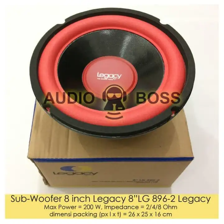 Subwoofer 8 inch legacy Clearance