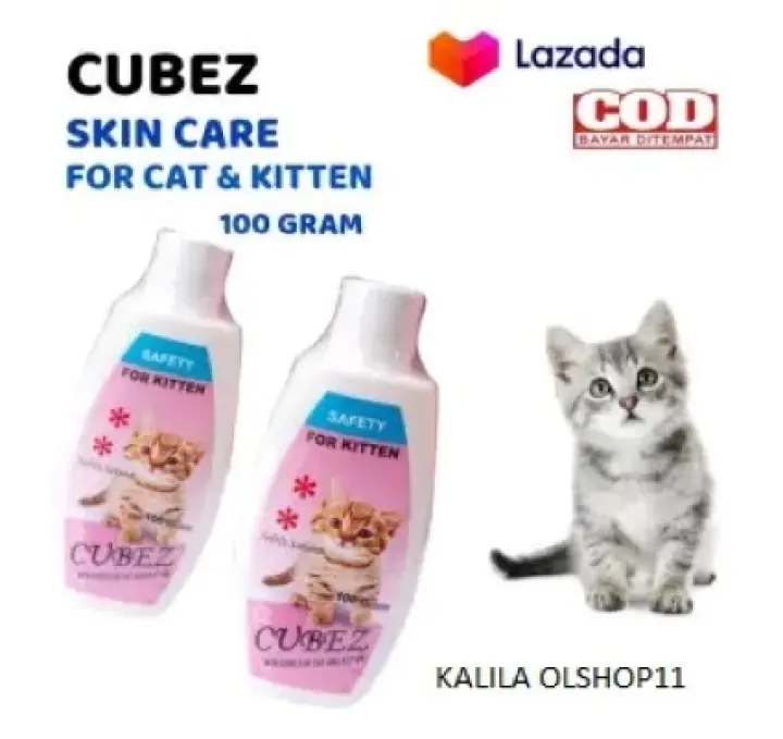 New Bedak Jamur Kucing Anti Bakteri Gatal Kitten Cubez Sakura Skin Care Kalila Olshop11 Lazada Indonesia