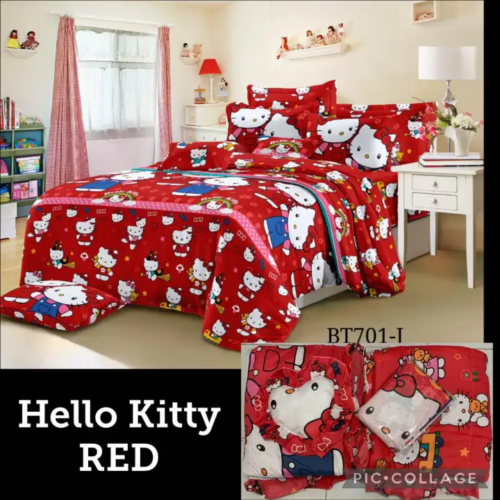 Selimut Hello Kitty Merah Bed Cover Set Sprei Ukuran 180x200 Bedcover King Size Termurah Terlaris Hello Kitty Red Hk Merah Hk Red Lazada Indonesia Selimut Hello Kitty Merah Bed Cover Set Sprei Ukuran 180x200 Bedcover King Size Termurah Terlaris Hello Kitty Red Hk Merah Hk Red Lazada Indonesia