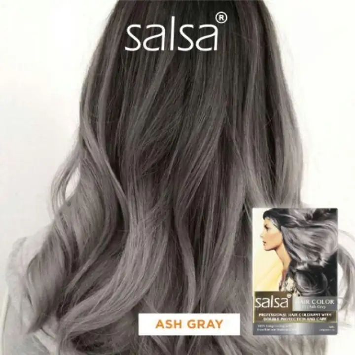 Hair Colour Salsa Ash Gray Halal Lazada Indonesia