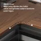 Meja L Meja Kantor Meja komputer Meja kerja besi Serbaguna Meja Pc Meja Gaming Meja L Belajar. 