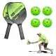 Raket Pickleball Paddle Set Bola Pickleball 40 Lubang Ball Racquet With Balls Sports Accessory. 