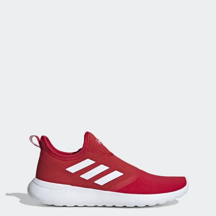 Adidas red slip on shoes Clearance