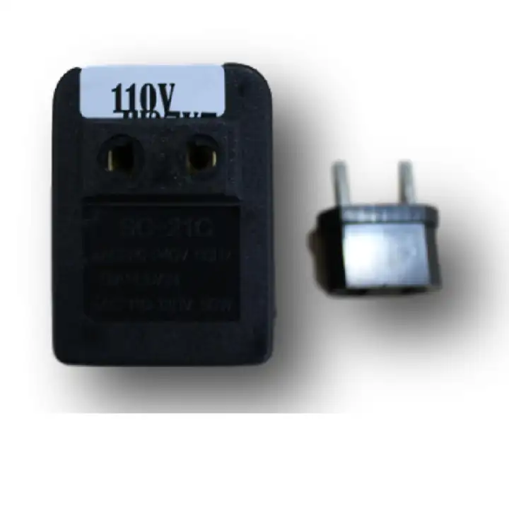 Alat Penurun Menurunkan Tegangan 220v Ke 110v Voltase Step Down 50 Watt Colokan Steker Adaptor Converter Listrik Adapter Lazada Indonesia