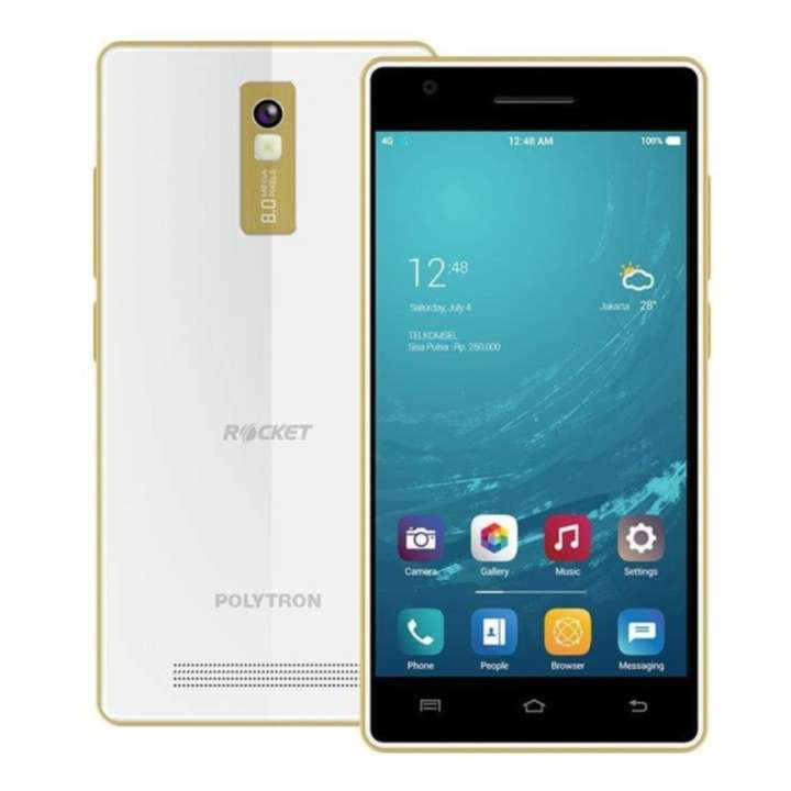 Polytron Rocket T3 R2507i Smartphone White Gold 16 Gb 1 Gb Lazada Indonesia