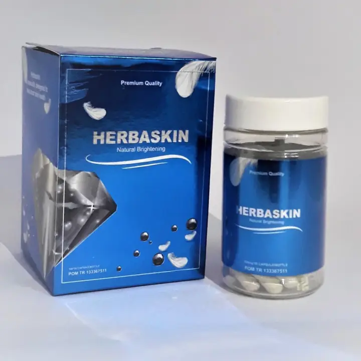 Obat Herbal Pemutih Kulit Badan Dan Wajah Tanpa Efek Samping Herba Skin Kualitas Premium Suplemen Pemutih Seluruh Tubuh Herbaskin Natural Brightening Sudah Bpom Pemutih Busui Pil Pemutih Putih Glowing Lazada Indonesia