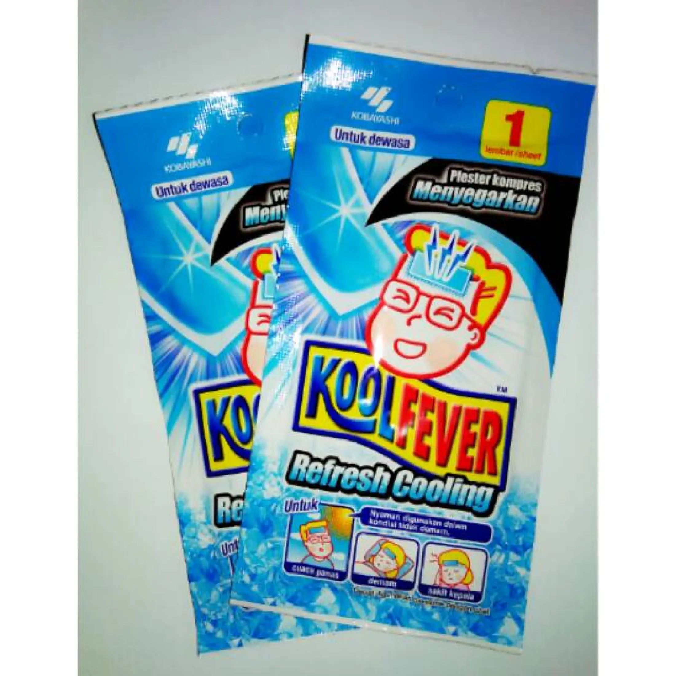Kool Fever Dewasa Plester Kompres Penurun Demam Pada Dewasa Lazada Indonesia
