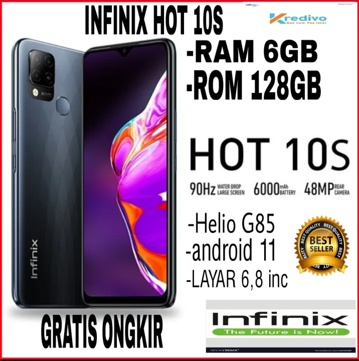 Hp Infinix Hot 10s Ram 6gb 128gb Legendary Lazada Indonesia