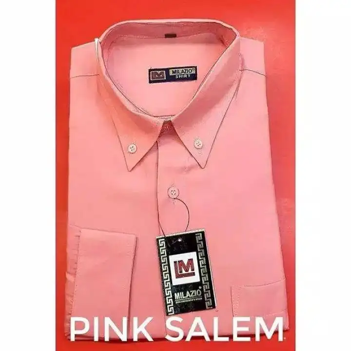 Kemeja Pria Warna Pink Salem Polos Tersedia Lengan Panjang Lengan Pendek Dan Paket Kemeja Dasi Lazada Indonesia