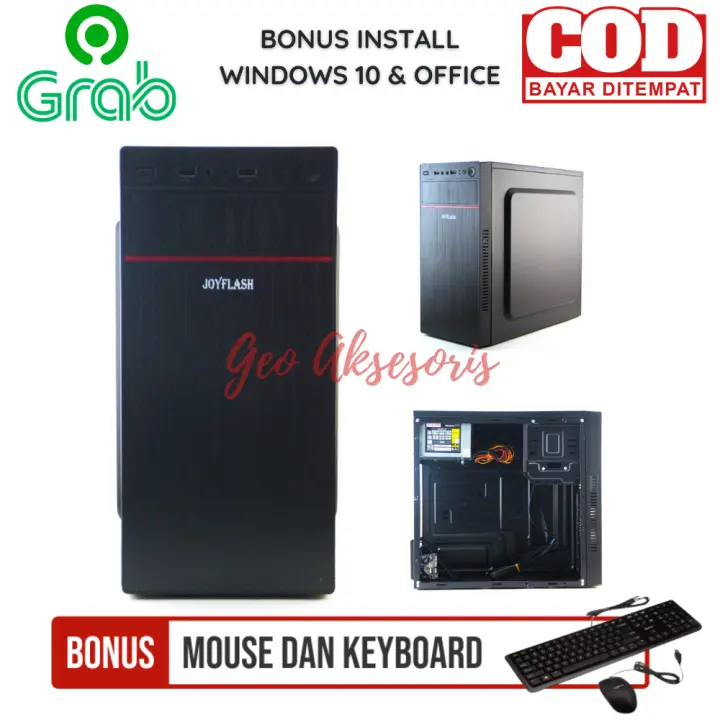 Pc Rakitan Murah Processor Core I3 Ram 4 Gb Harddisk 500 Gb Motherboard Fast H81 Cpu Rakitan Bonus Mouse Keyboard Warna Hitam Lazada Indonesia
