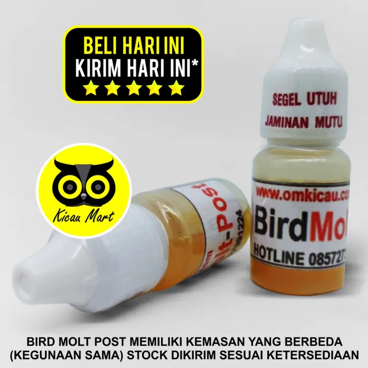 Kicau Mart Vitamin Obat Burung Pasca Mabung Bird Molt Post Bmt Om Kicau Atasi Lesu Kurang