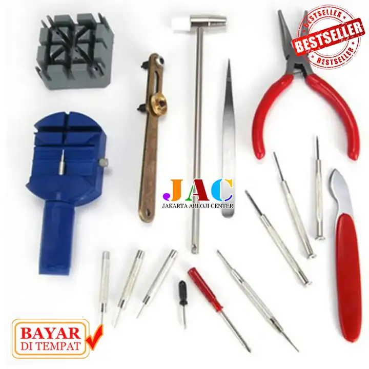 Sepaket Alat Servis Jam Tangan Alat Bongkar Alat Potong Alat Ganti Baterai Jam Tangan Perlengkapan Alat Service Lazada Indonesia