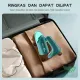 TNW Setrika Uap Portable Garment Steamer Handheld Steamer Iron Foldable Elektrik 1800W. 