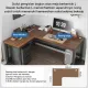 Meja L Meja Kantor Meja komputer Meja kerja besi Serbaguna Meja Pc Meja Gaming Meja L Belajar. 