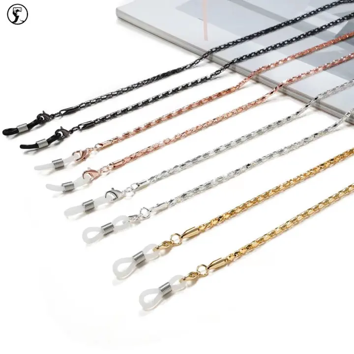 Rantai tali kacamata bahan metal glasses chain unisex