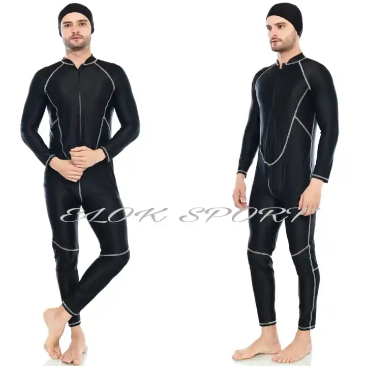 Baju Selam Panjang Dewasa Lycra 300gsm Baju Diving Dewasa Baju Diving Unisex Kualitas Premium Lazada Indonesia