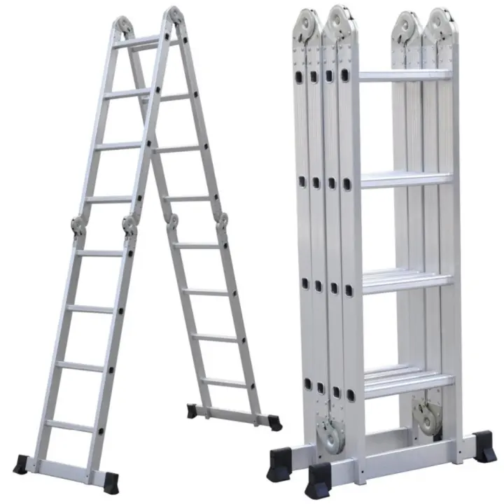 Jual Fixsteps Tangga Lipat Aluminium 4 X 5 5 5 M Original Ace