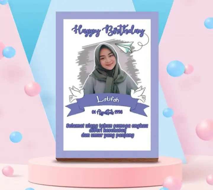 Foto Karikatur Kado Spesial Happy Birthday Lazada Indonesia