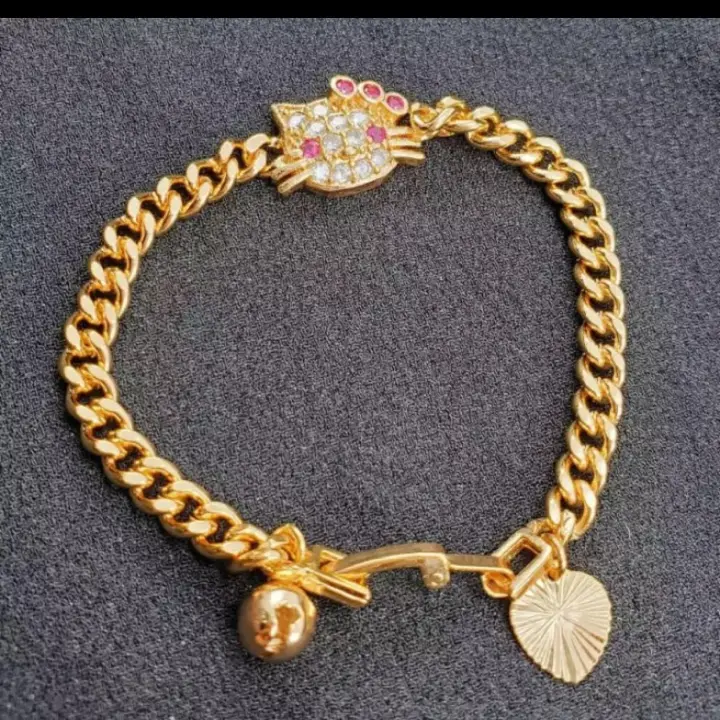 Gelang Anak Hk Gold Terbaru | Lazada Indonesia