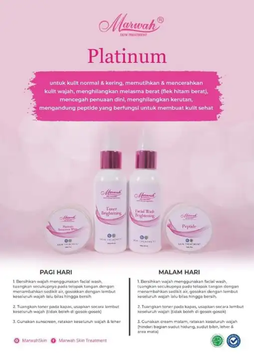 Marwah Skin Care Paket Platinum Penghilang Flek Hitam Bekas Jerawat Bekas Pil Kb Faktor Usia Penghilang Flek Hitam Bpom Penghilang Noda Hitam D Wajah Penghilang Flek Membandel Lazada Indonesia Marwah Skin Care Paket Platinum Penghilang Flek Hitam Bekas Jerawat Bekas Pil Kb Faktor Usia Penghilang Flek Hitam Bpom Penghilang Noda Hitam D Wajah Penghilang Flek Membandel Lazada Indonesia