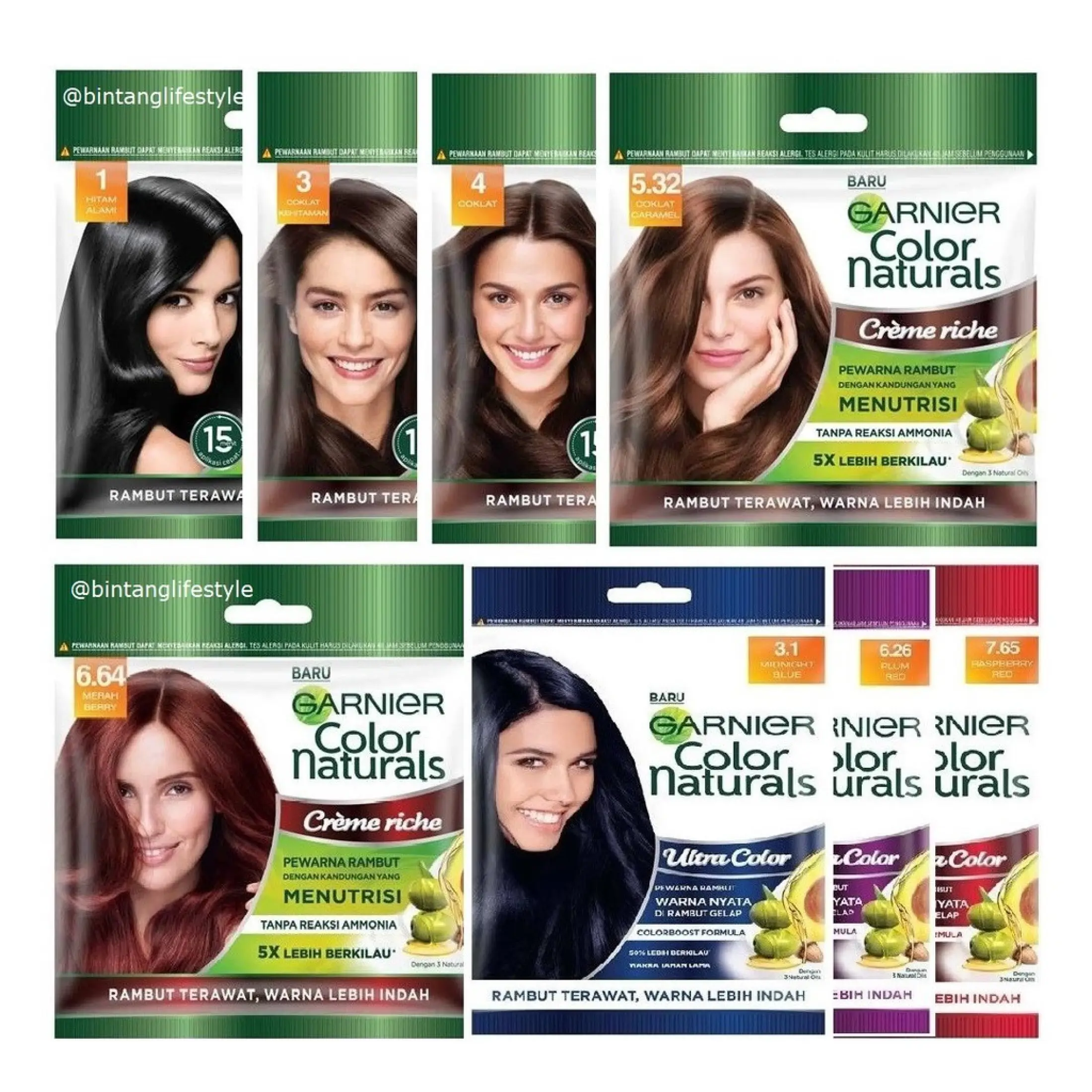 Sachet Garnier Color Naturals Ultra Color Pewarna Rambut Lazada Indonesia Sachet Garnier Color Naturals Ultra Color Pewarna Rambut Lazada Indonesia